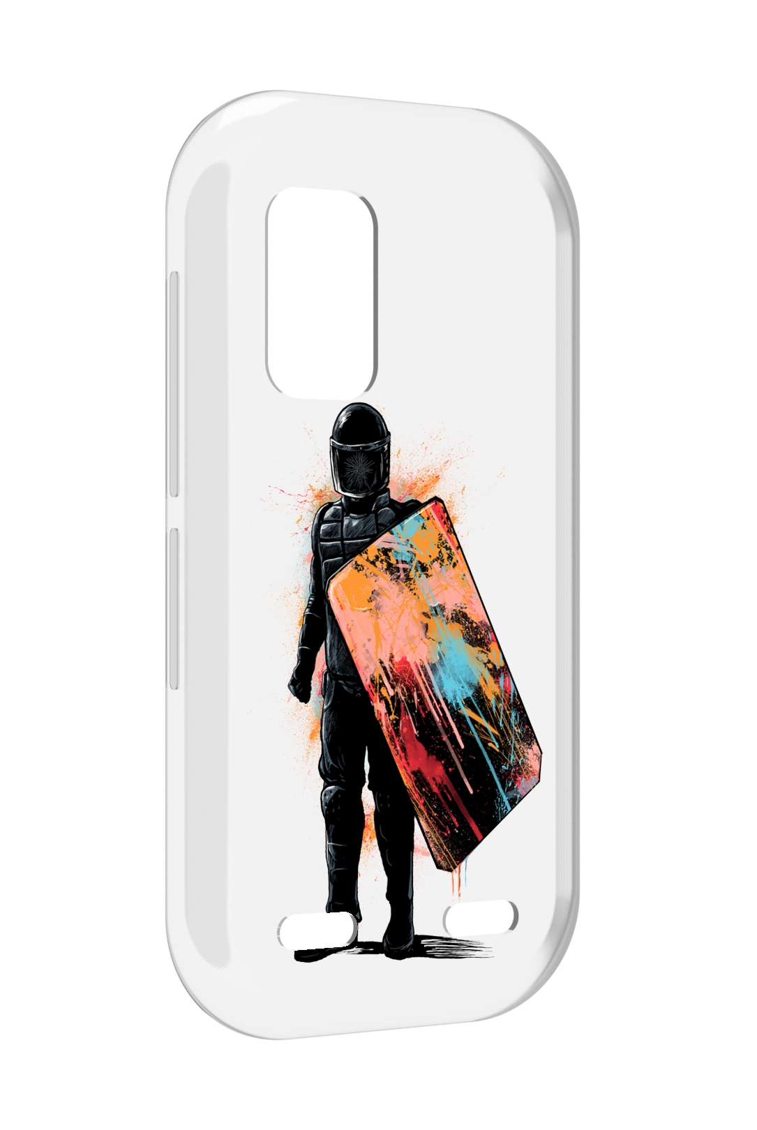 

Чехол MyPads солдат с красочным щитом для UleFone Armor X10 / X10 Pro, Прозрачный, Tocco