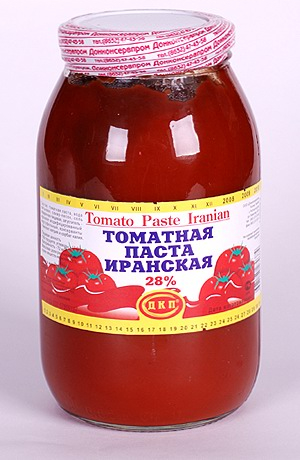 

Томатная паста ДКП Иранская 740 г
