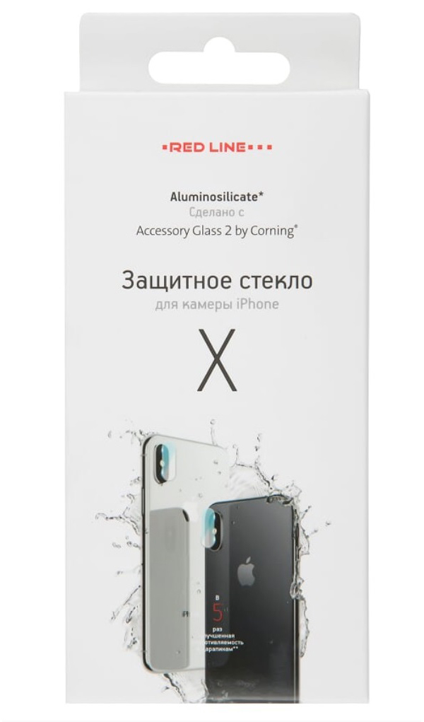 

Защитное стекло Red Line Corning для iPhone X, Corning iPhone X