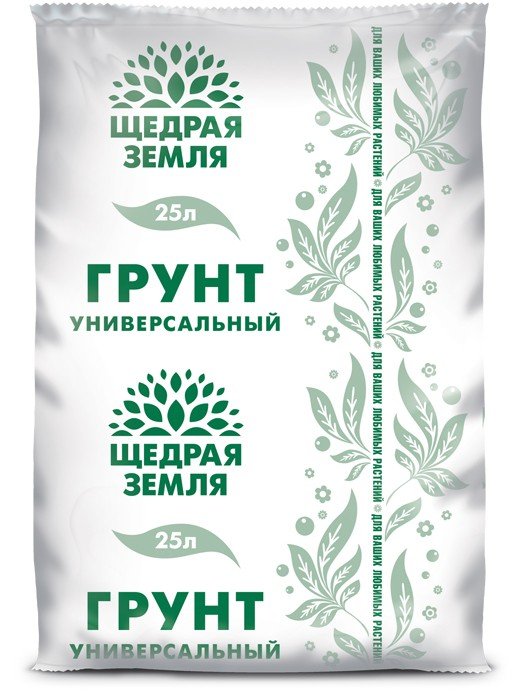 

Грунт универсальный Щедрая земля нцс 25л