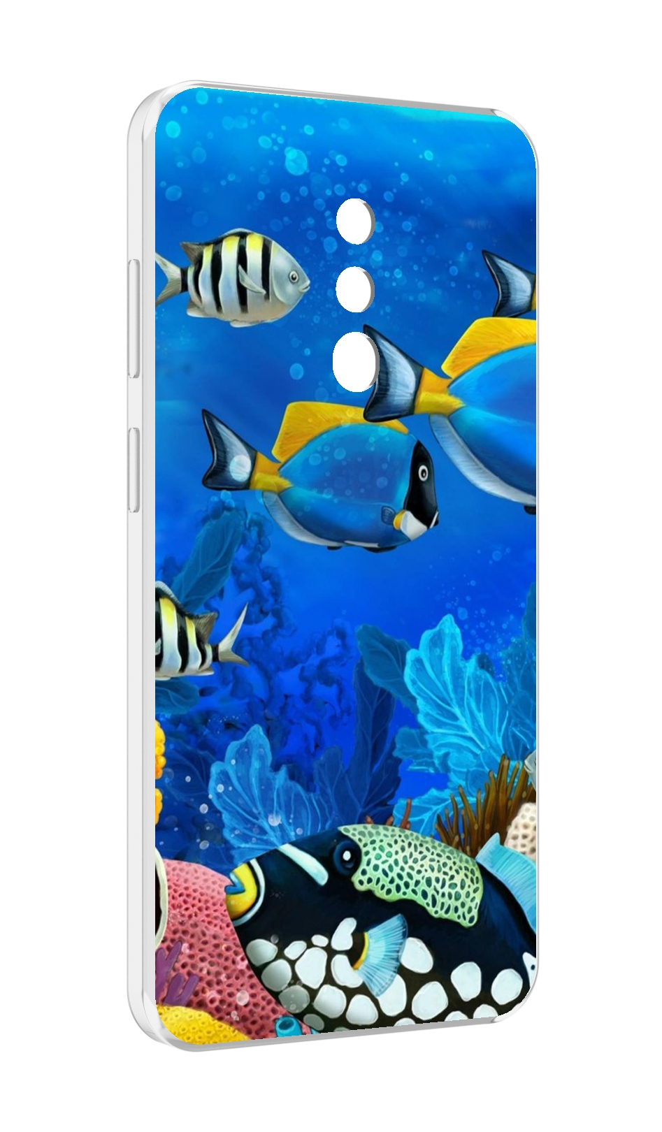 

Чехол MyPads Рыбки для Blackview BV5200, Прозрачный, Tocco
