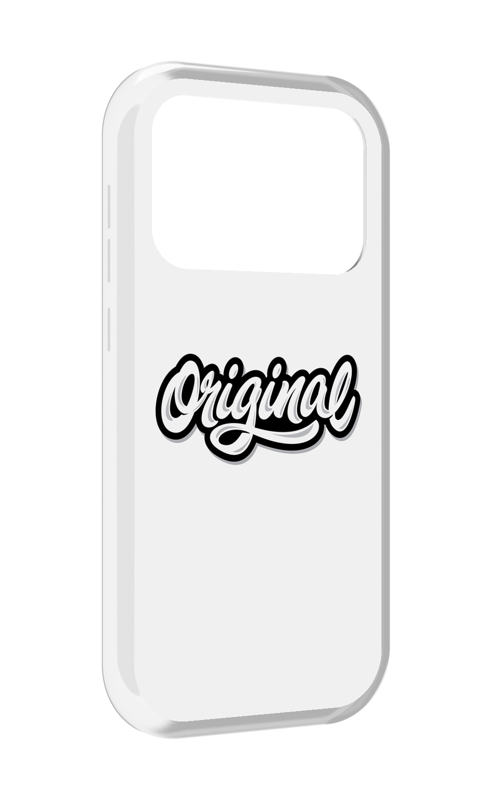 

Чехол MyPads оригинал-надпись для Oukitel F150 Air1 Pro / F150 Air1, Прозрачный, Tocco