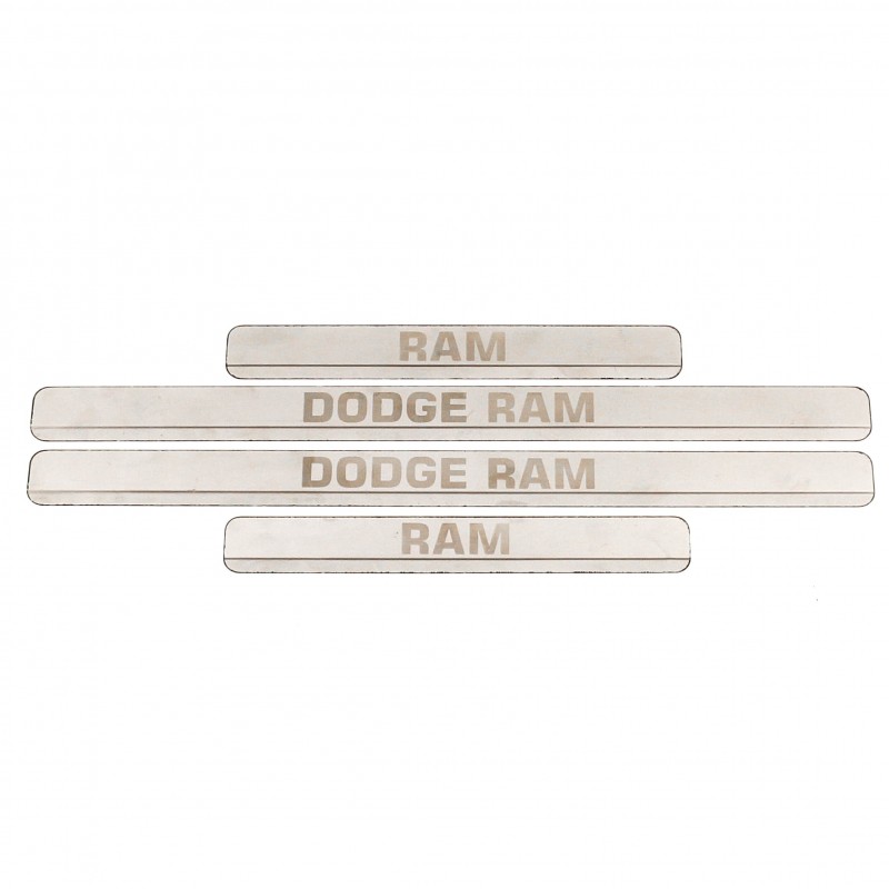 Накладки на пороги ПК Залив Dodge RAM 5