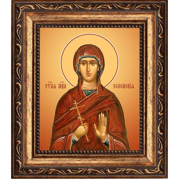 

Соломония (Саломия) Маккавей мученица. Икона на холсте.