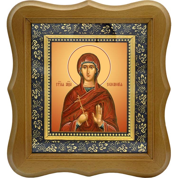 

Соломония (Саломия) Маккавей мученица. Икона на холсте.