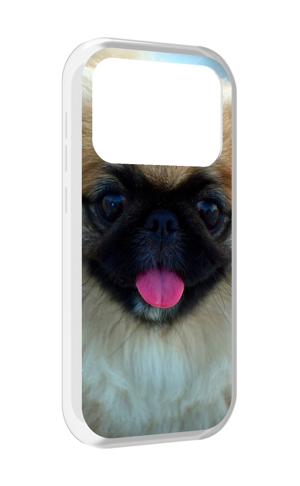 

Чехол MyPads пекинез для Oukitel F150 Air1 Pro / F150 Air1, Прозрачный, Tocco