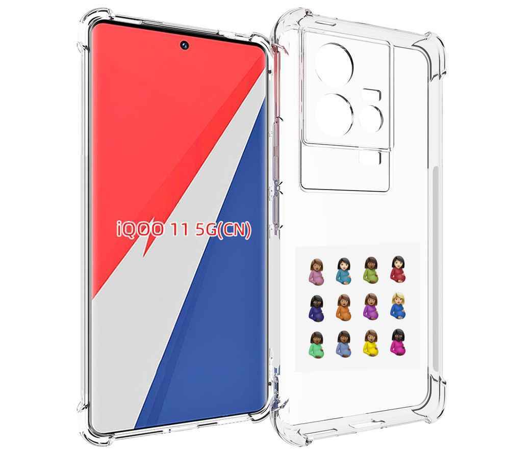 

Чехол MyPads Drake - Certified Lover Boy для Vivo iQOO 11, Прозрачный, Tocco