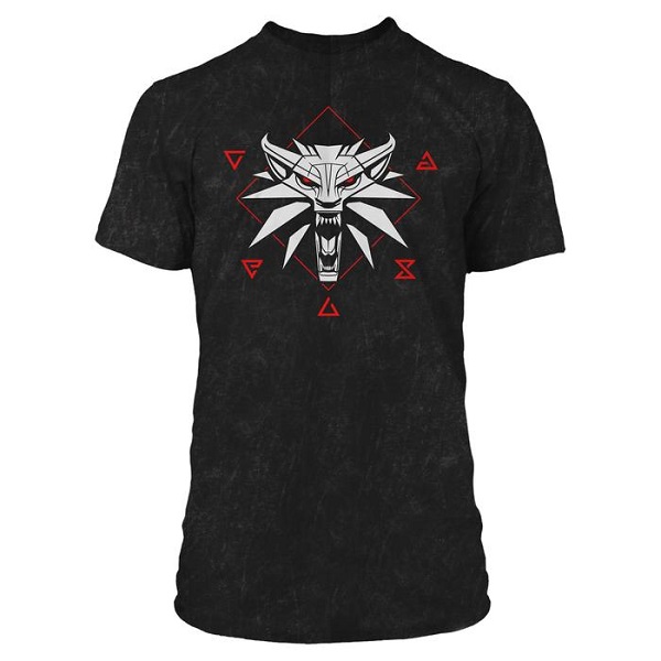 

Футболка The Witcher 3 Wolf Signs Premium Mineral Washed Black (M), 82011