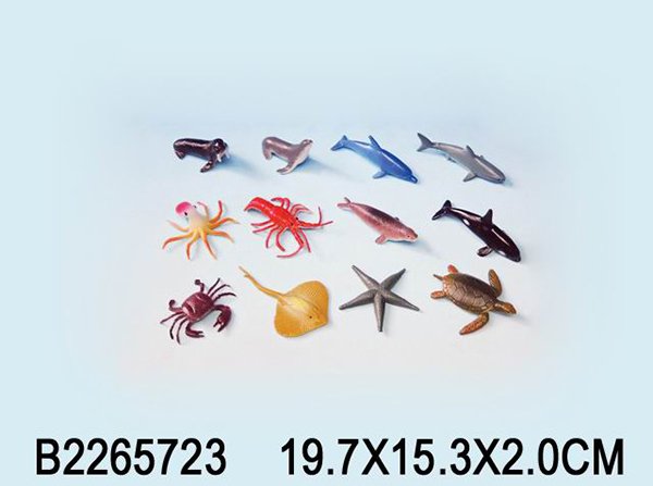 

Набор Животных 9609 Морские в пак.