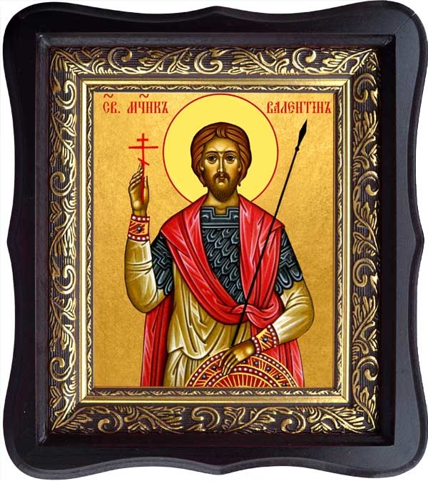 

Валентин Доростольский Святой мученик. Икона на холсте.