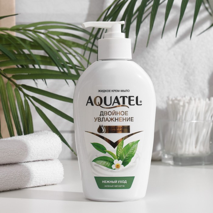 

Крем-мыло жидкое Aquatel "Зеленый чай матча", 280 гр.