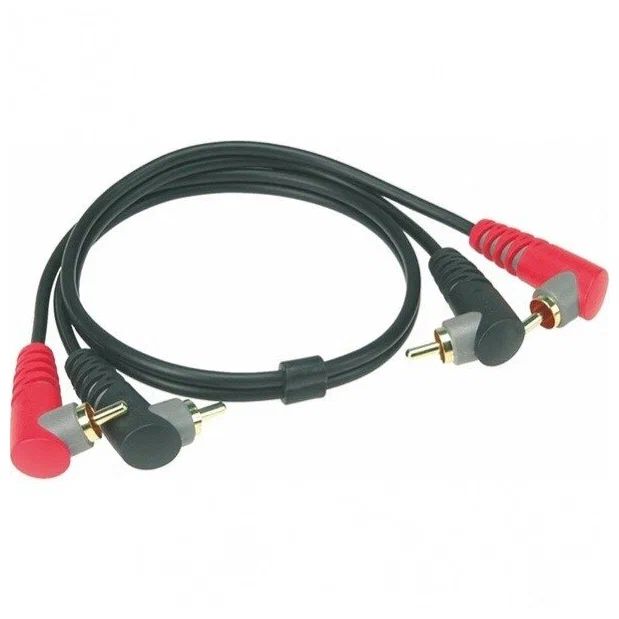 

AT-CCA0300 Кабель акустический 2хRCA, 3м, угловой, Klotz