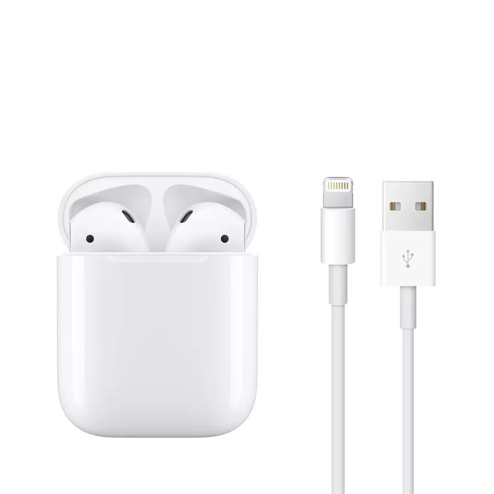 

Наушники Apple AirPods 2 (без беспроводной зарядки чехла) MV7N2, AirPods 2