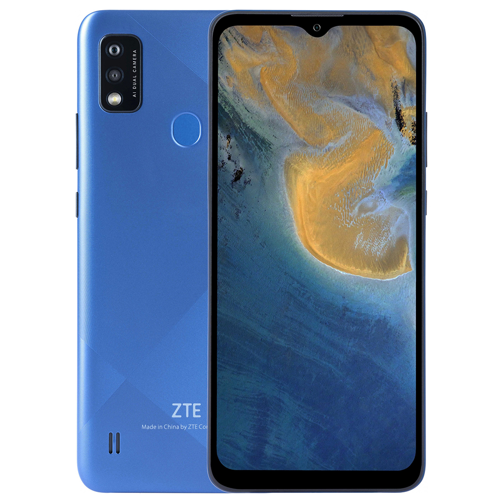 Смартфон ZTE A51 3/64GB Blue (126593101019)