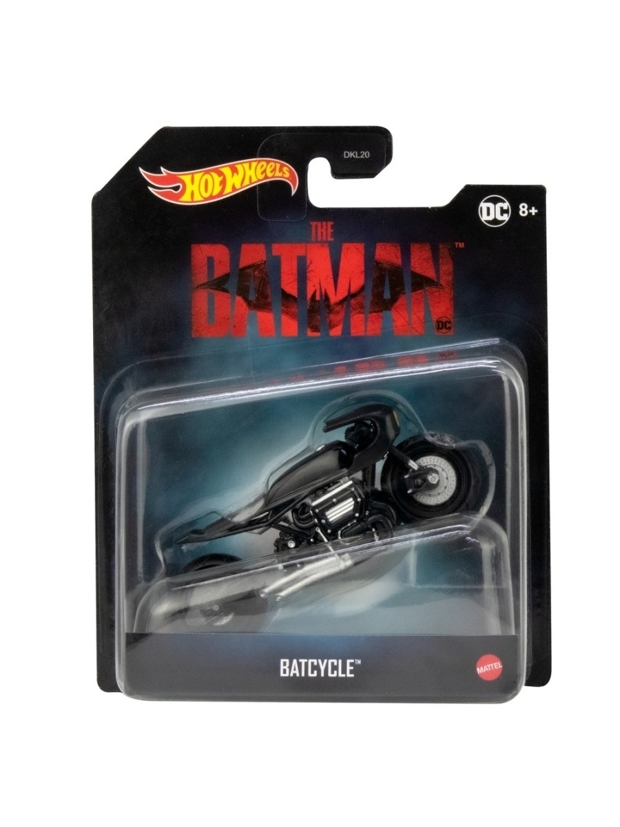 

Мотоцикл Hot Wheels DC Репродукции автомобилей Бэтмена "BATCYCLE" / DKL20-GTT29, 05583/5
