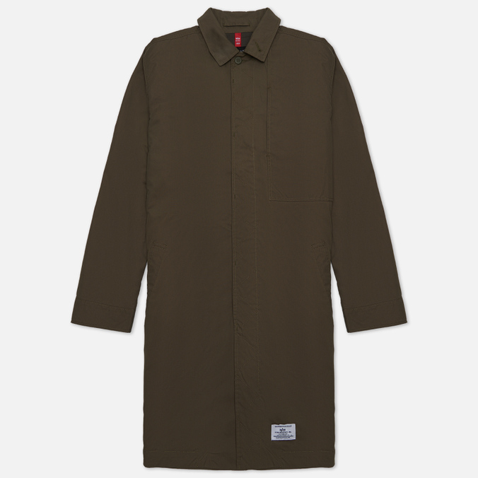 

Мужское пальто Alpha Industries Cotton Car зелёный, Размер XL, Зеленый, Cotton Car