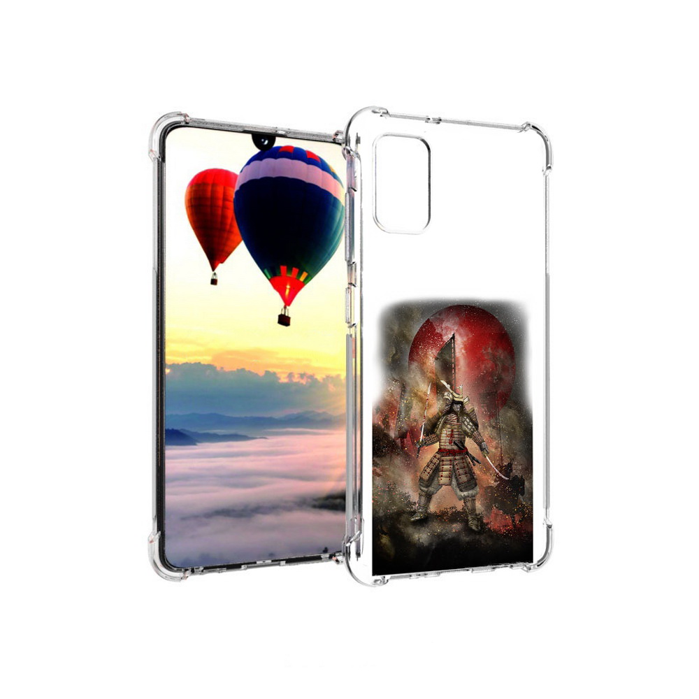 

Чехол MyPads Tocco для Samsung Galaxy A41 китайскийвоин (PT147427.483.388), Прозрачный, Tocco