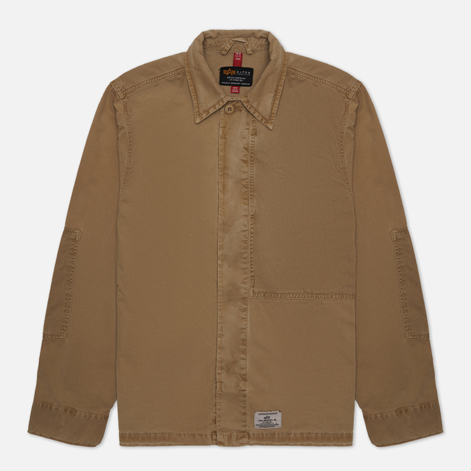 

Мужская демисезонная куртка Alpha Industries Contrast бежевый, Размер XL, Contrast