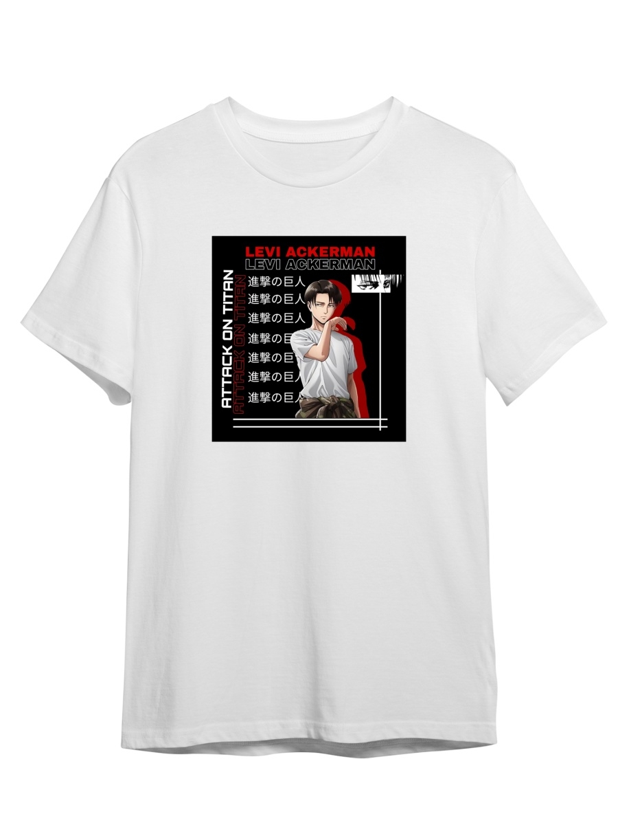 

Футболка унисекс СувенирShop Атака Титанов/Attack on Titan 6 белая L (48-50), "Атака Титанов/Attack on Titan" 6
