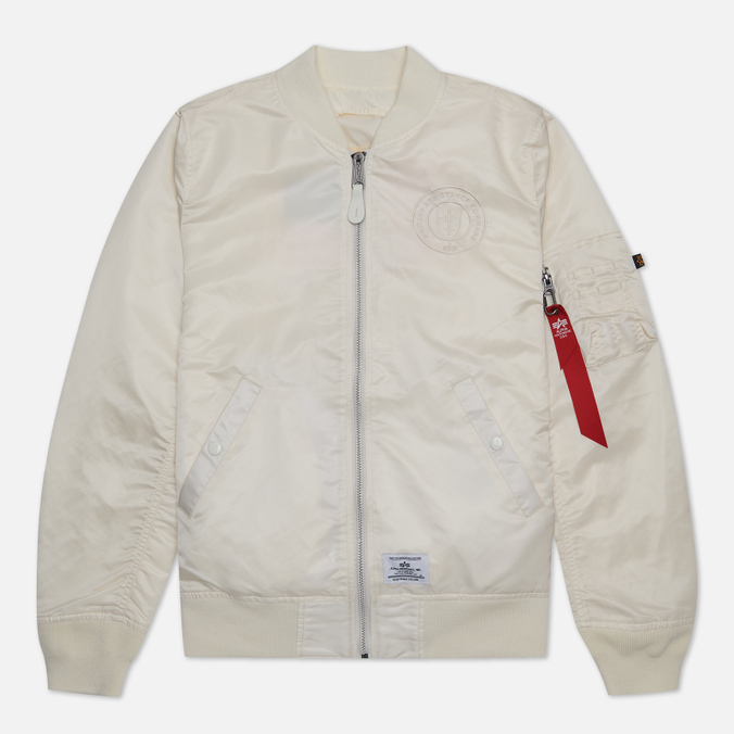 

Мужская куртка бомбер Alpha Industries L-2B Bloodchit Gen II Flight белый, Размер XXL, L-2B Bloodchit Gen II Flight