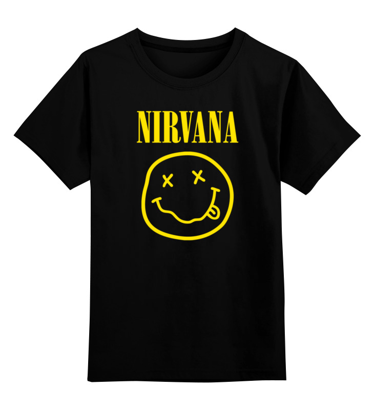 

Футболка детская Printio Nirvana цв. черный р. 152, Nirvana