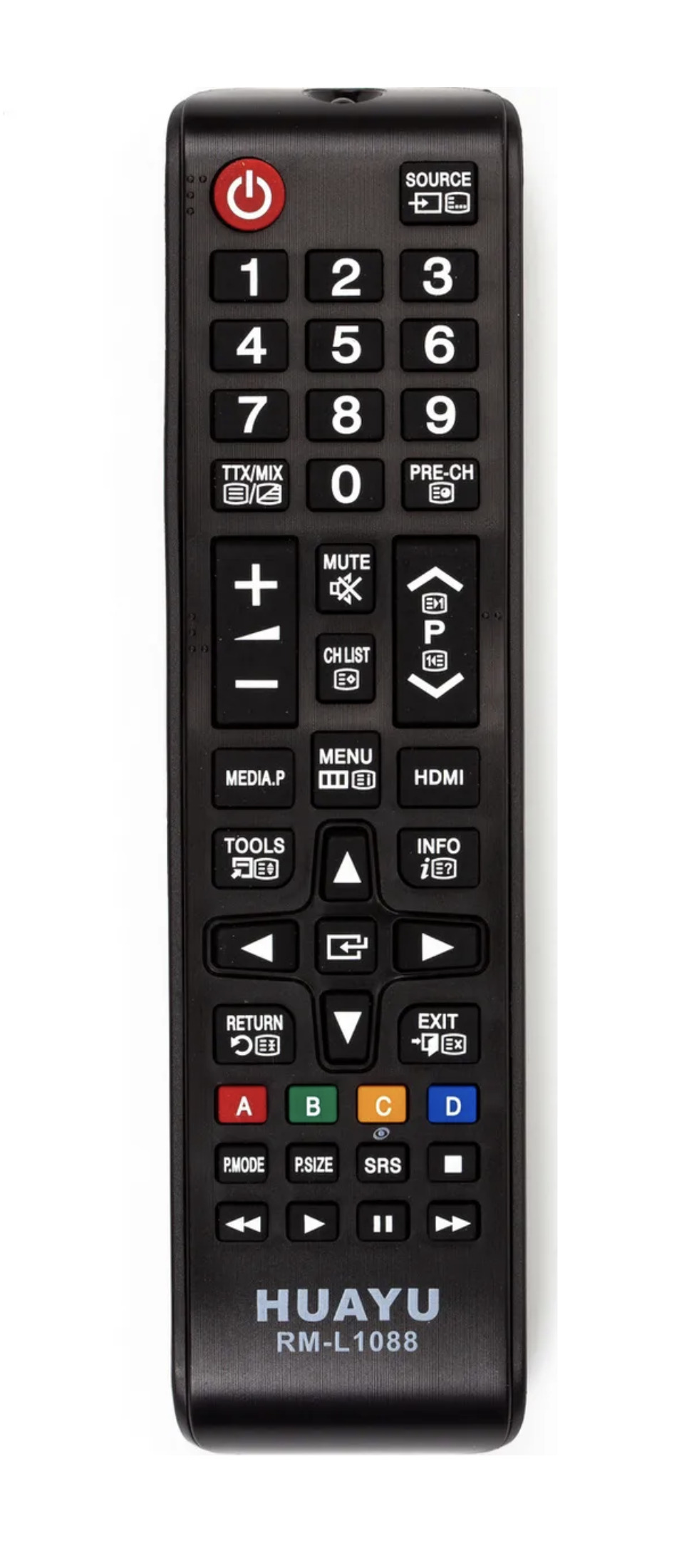 

Пульт Huayu RM-L1598 для телевизоров Samsung (Черный)