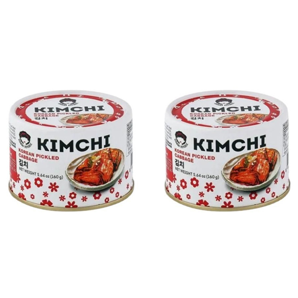 

Капуста кимчи Ajumma Republic консервированная, 2 шт по 160 г