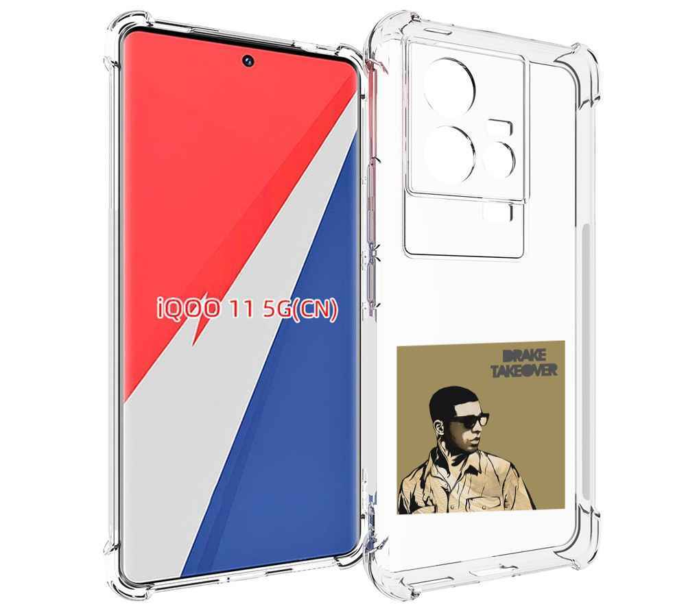 

Чехол MyPads Drake - Takeover для Vivo iQOO 11, Прозрачный, Tocco