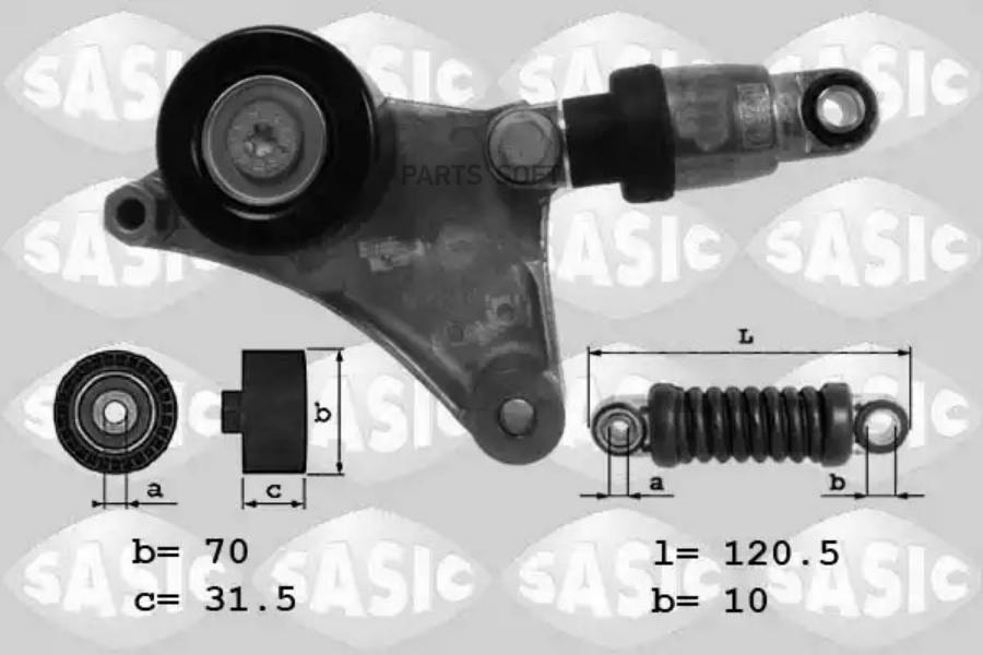 

Ролик Натяжной SASIC 1626165