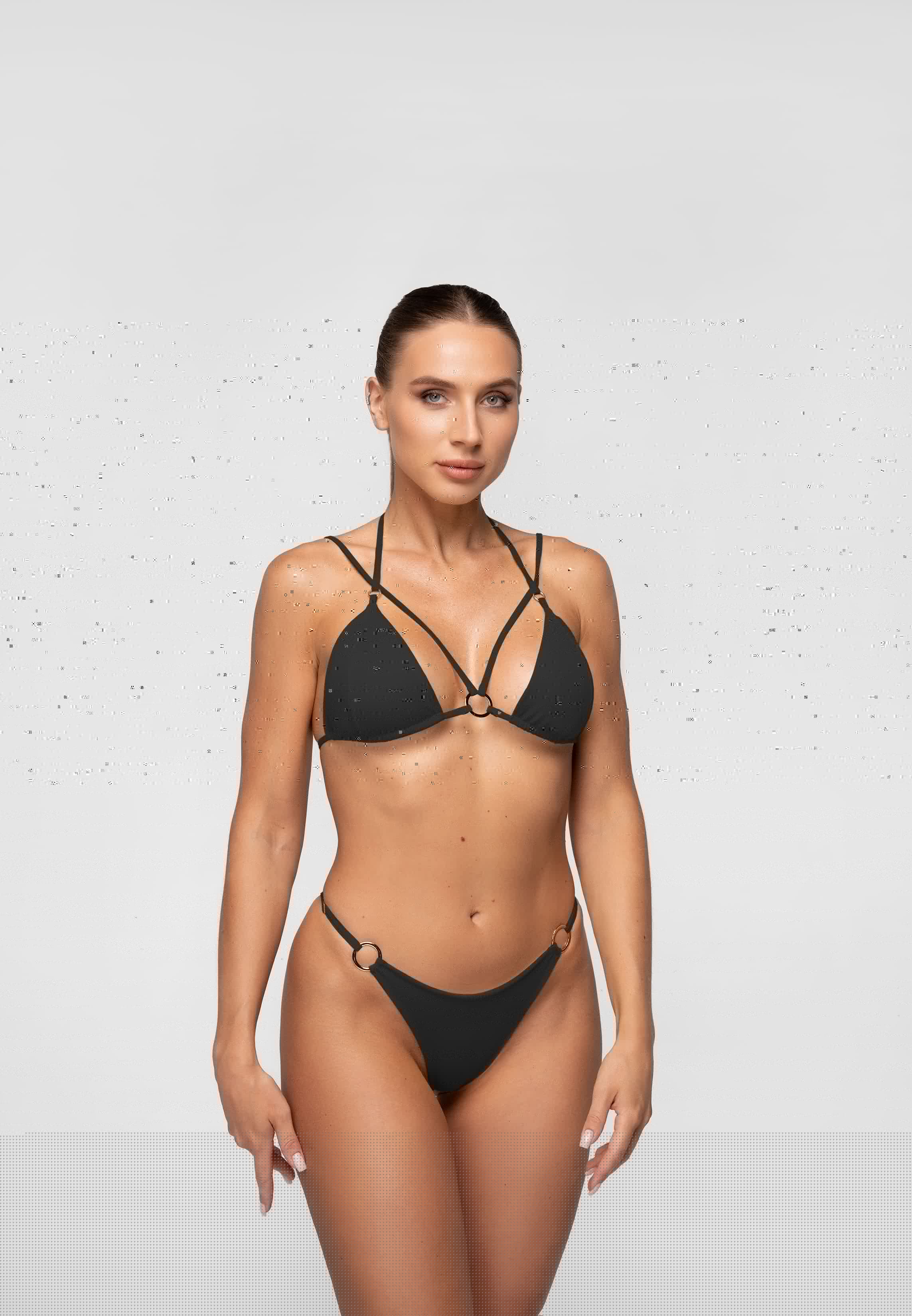

Купальник раздельный женский Balibikini Лима черный L, Лима