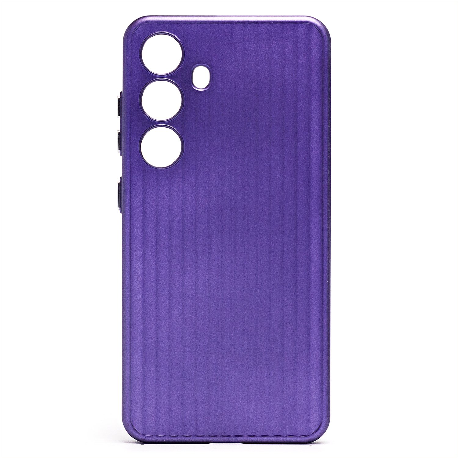 

Чехол Samsung SM-S921B (Galaxy S24) пластиковый рифленый <фиолетовый>