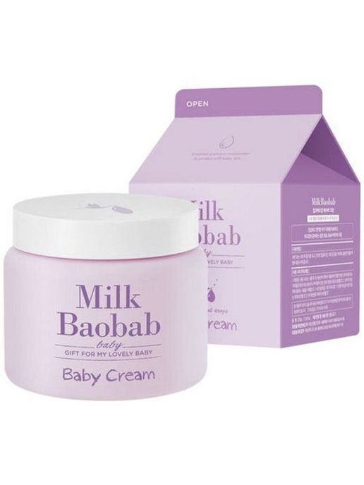 Детский крем для тела MilkBaobab Baby Cream 280 гр.