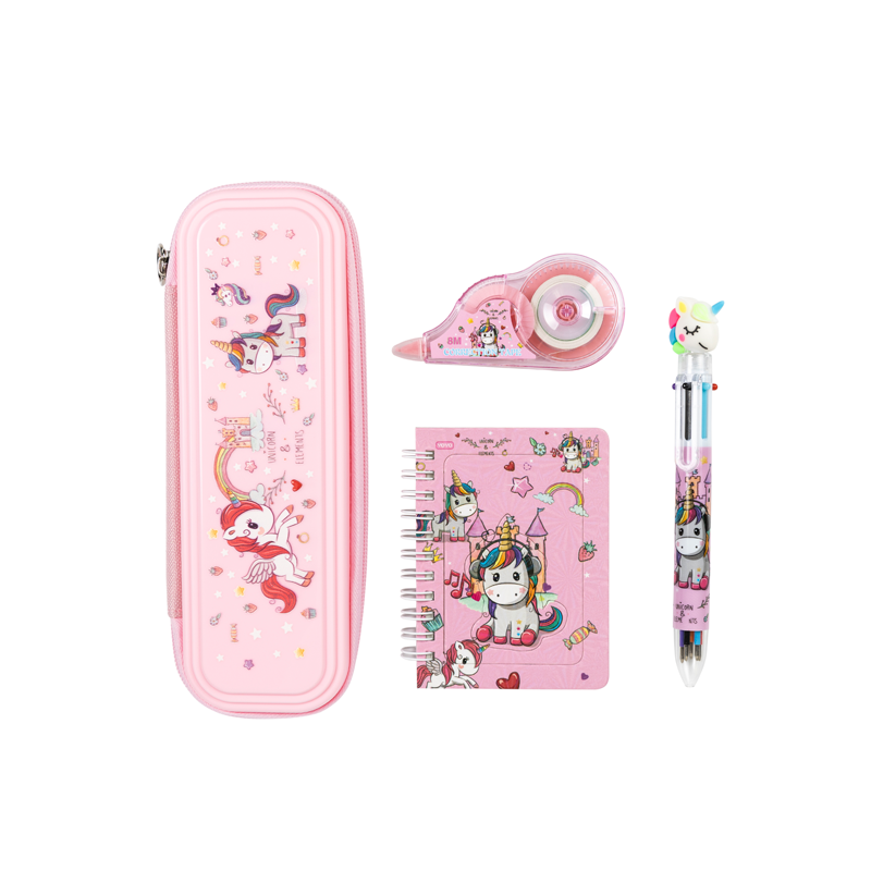 Набор школьника Accessories Единорог PLM34190 4 пр.