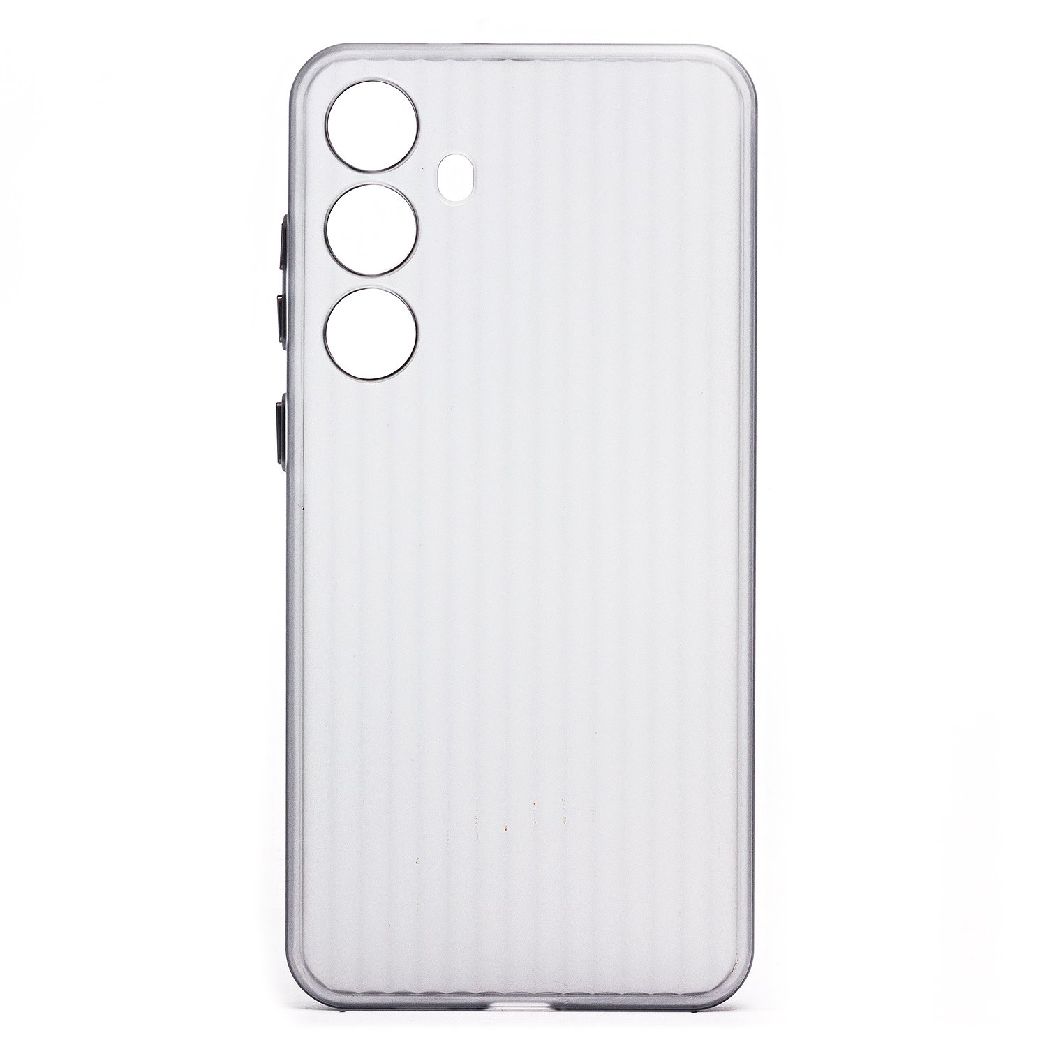 

Чехол Samsung SM-S926B (Galaxy S24 Plus) пластиковый рифленый <серый>