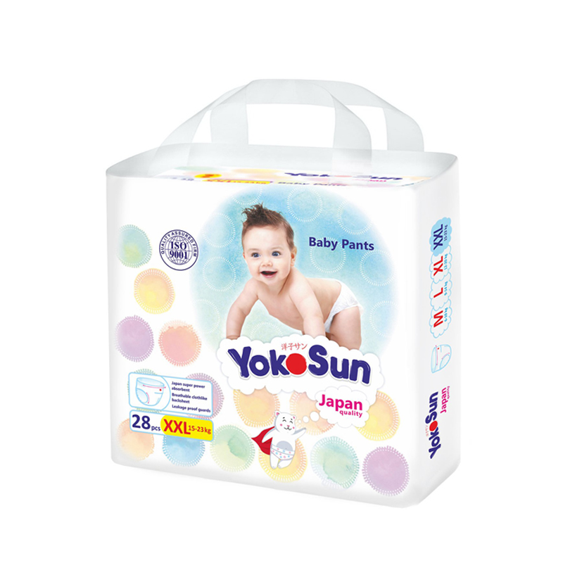 Подгузники-трусики YokoSun XXL 15-23 кг 28 шт 1550₽