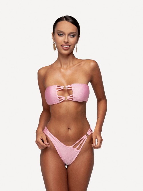 

Купальник раздельный женский Balibikini Моника розовый XS, Моника