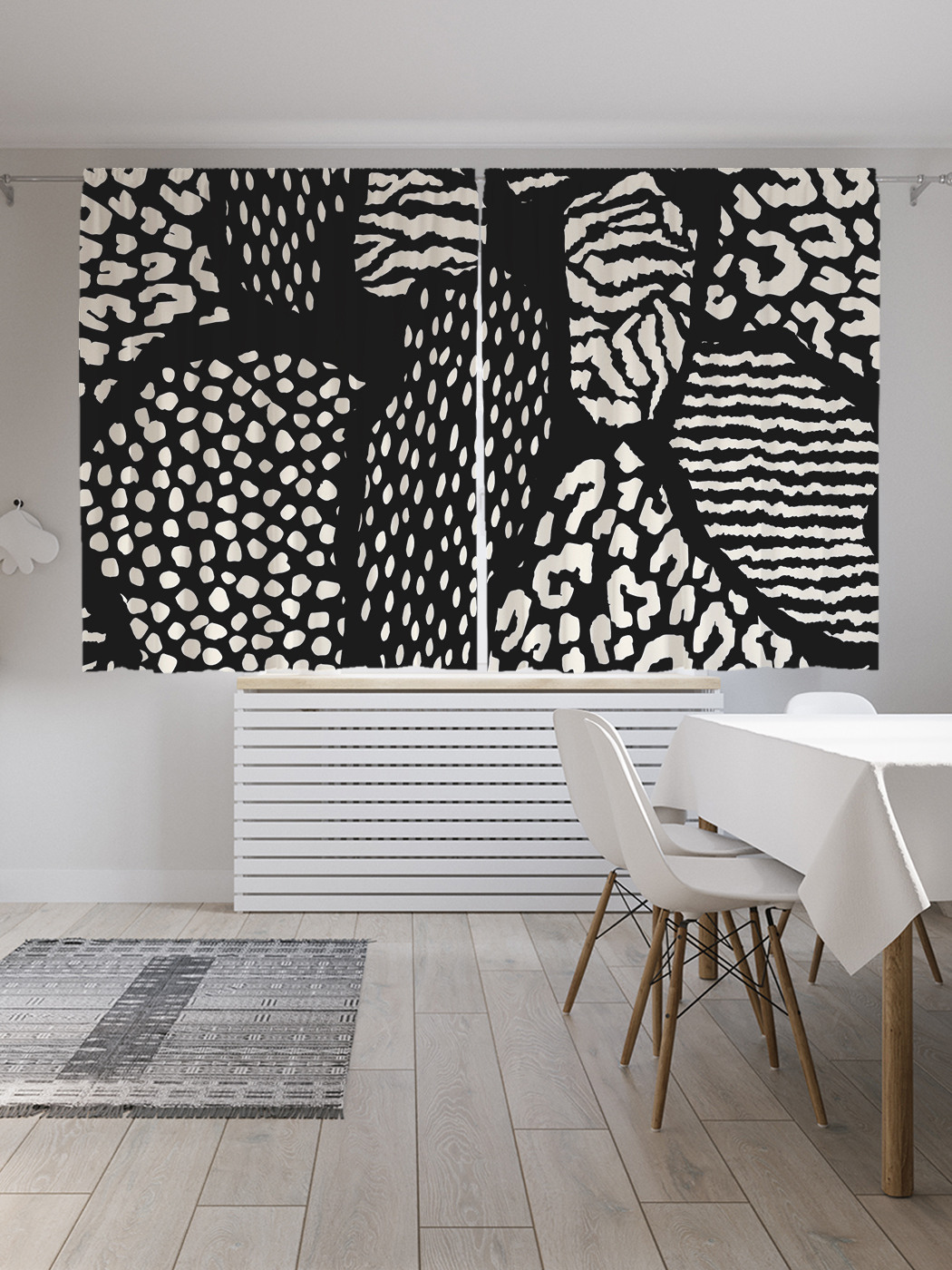 

Шторы JoyArty с фотопечатью "Абстрактные камни" из сатена, 290х180 см, Абстрактные камни