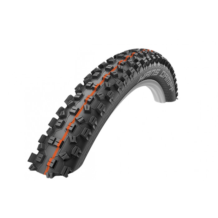 

Покрышка Schwalbe Hans Dampf Evolution 65-584 27.5x2.60 black/orange Kevlar 27.5
