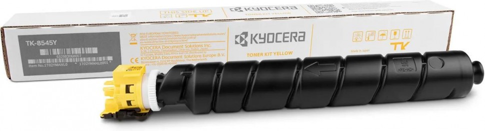 

Тонер-картридж для лазерного принтера Kyocera 1T02YMANL0 (1T02YMANL0) желтый, оригинальный, 1T02YMANL0