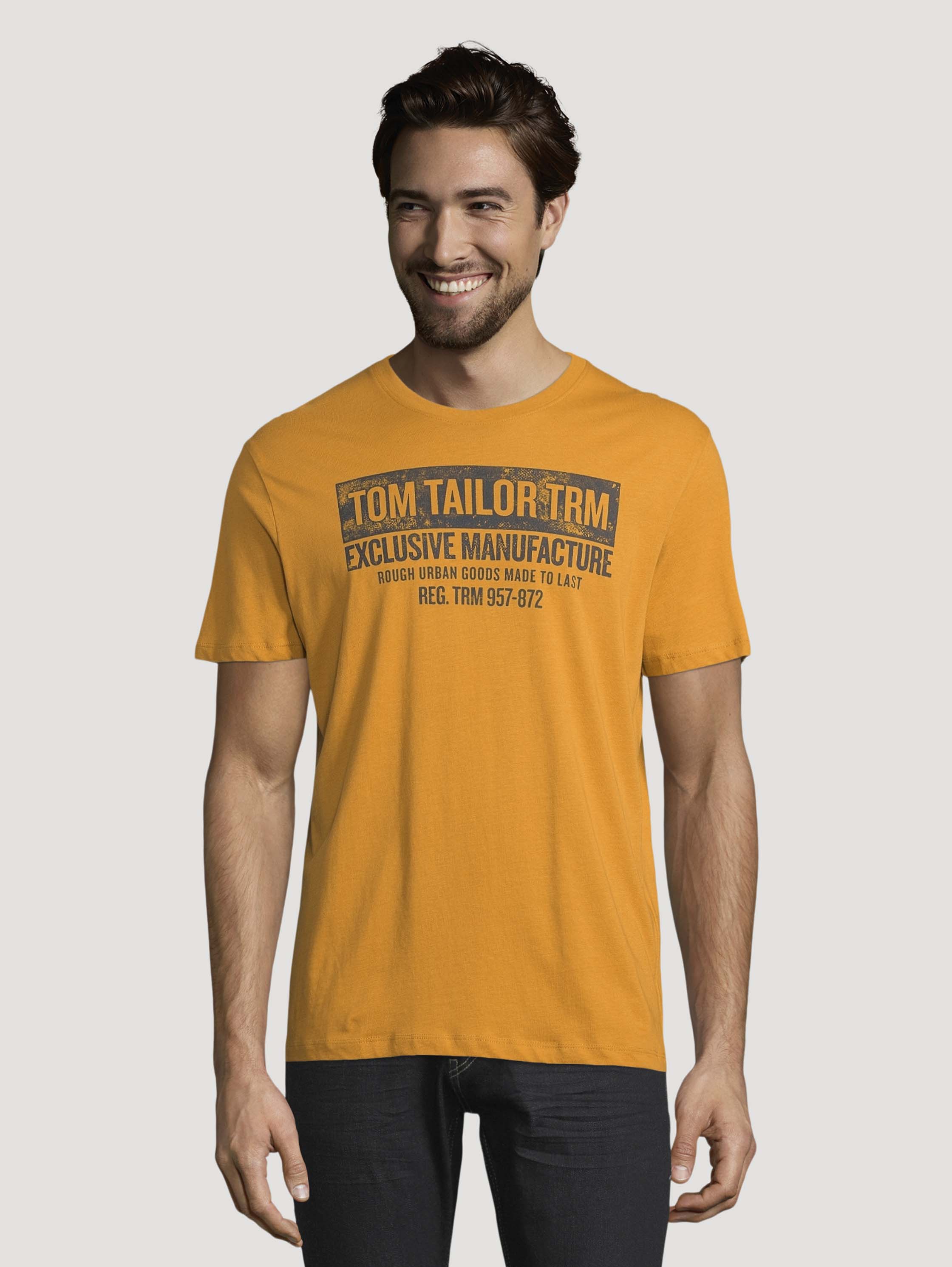 

Футболка мужская TOM TAILOR 1029297 оранжевая S, 1029297
