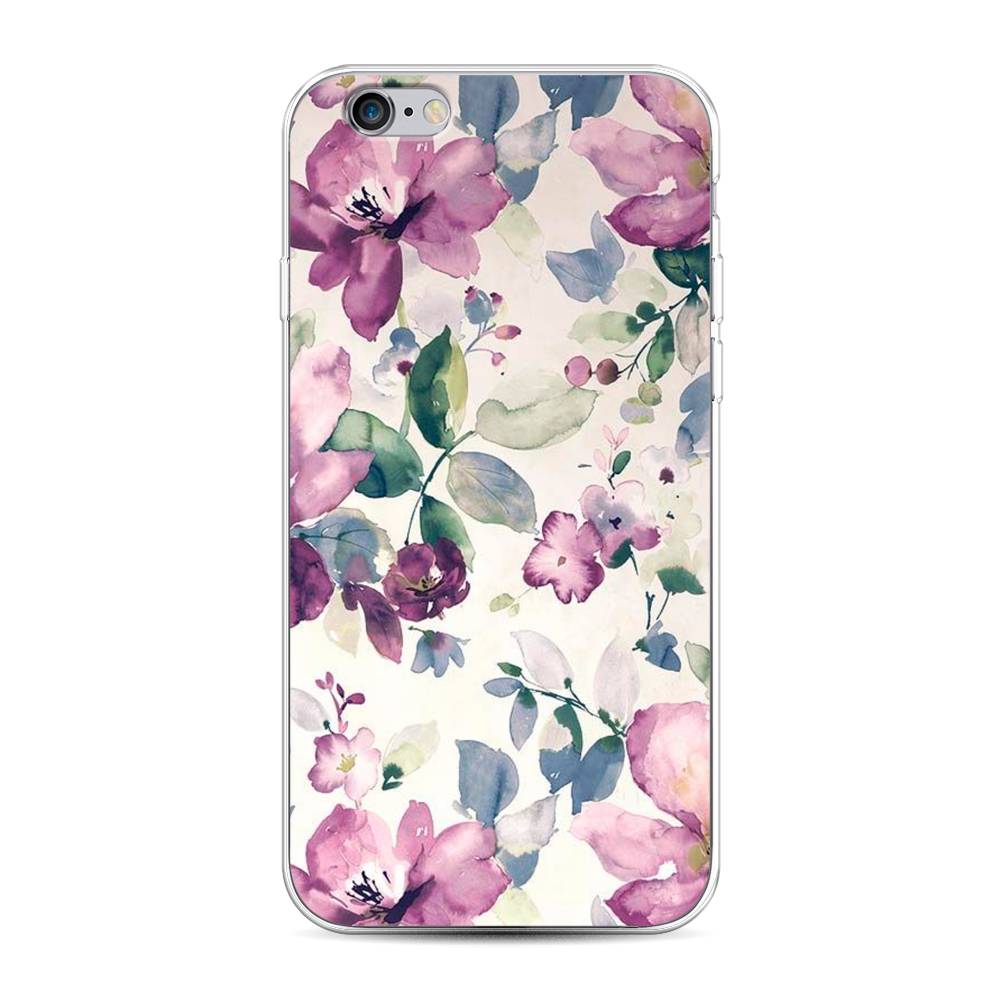 

Силиконовый чехол "Акварельная нежность" на Apple iPhone 6S, 0104S50-8