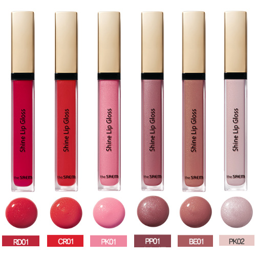 

Блеск для губ The SAEM Lip Eco Soul Shine Lip Gloss CR01 Coral Nectar (3,4 гр)