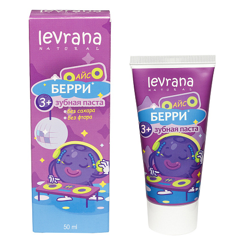 

Зубная паста детская Levrana LEVR0491-0050 50 мл 3+