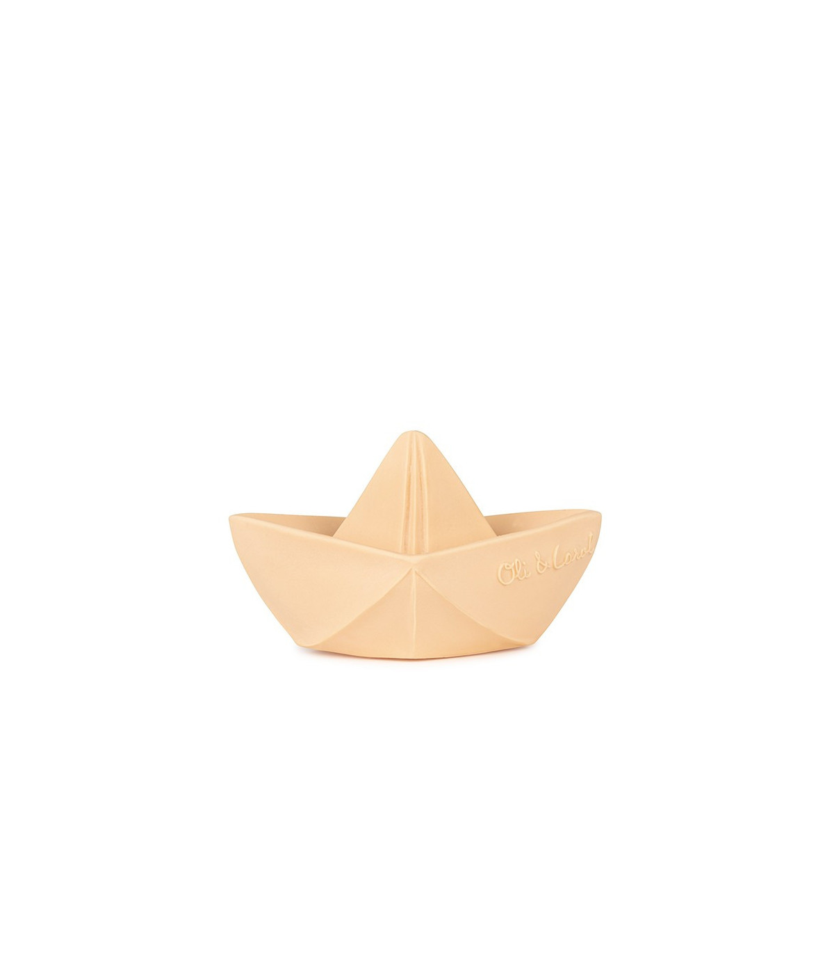 фото Прорезыватель oli&carol origami boat nude l-boat-unit-nude