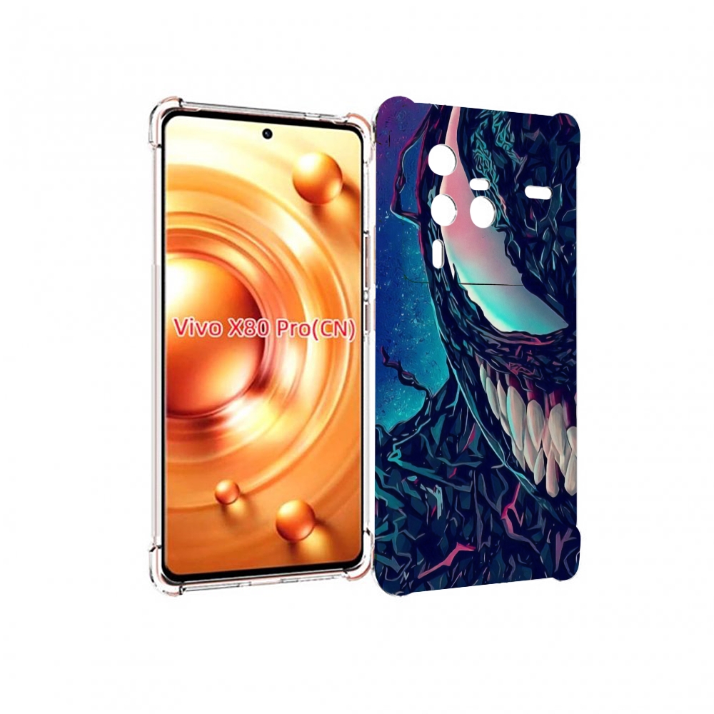 

Чехол MyPads полу веном для Vivo X80 PRO, Прозрачный, Tocco