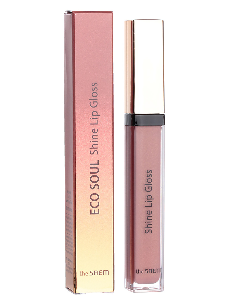 Блеск для губ The SAEM Eco Soul Shine Lip Gloss BE01 Skin Nude (3, 4 гр)