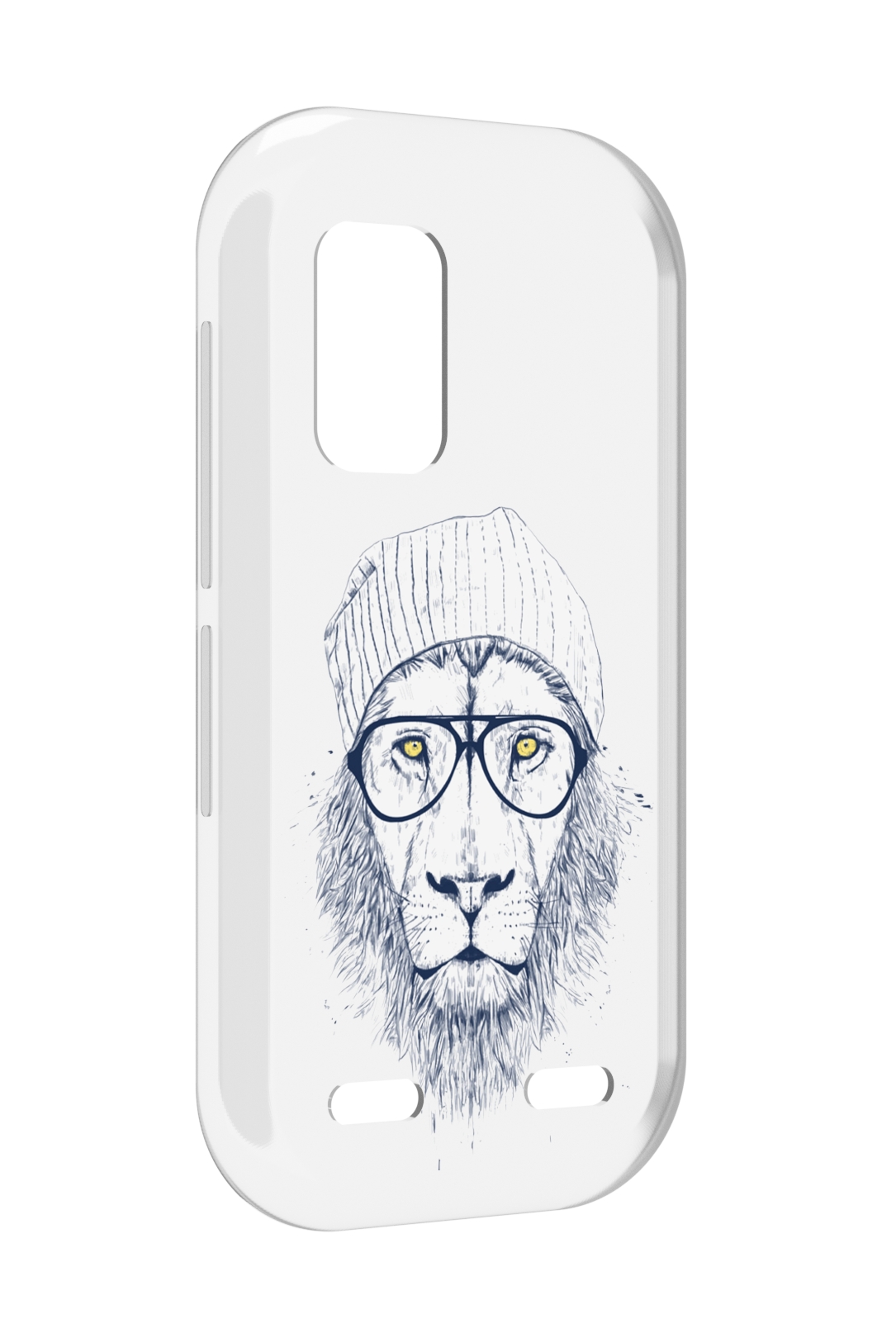 

Чехол MyPads хиппи лев для UleFone Armor X10 / X10 Pro, Прозрачный, Tocco