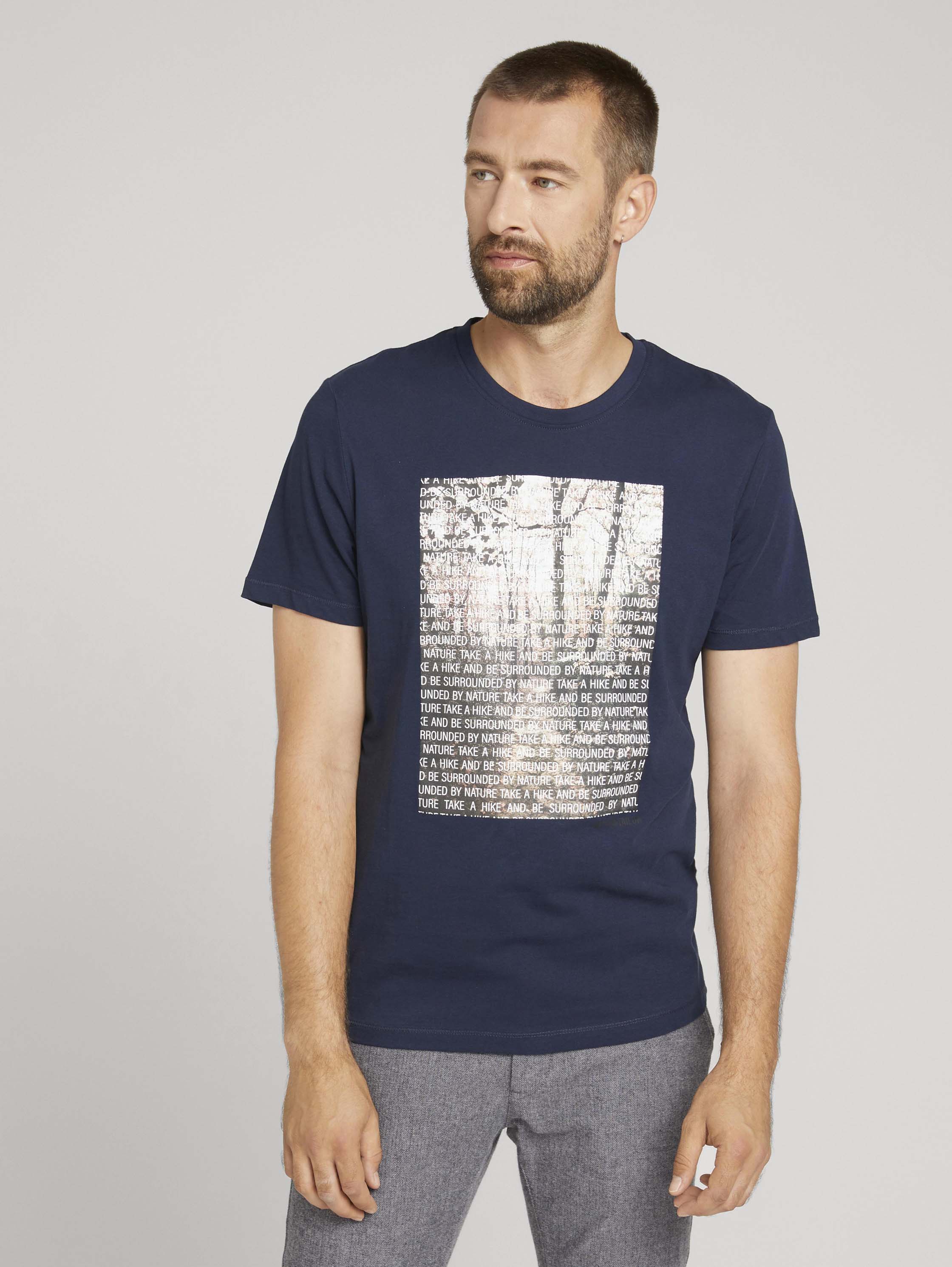 

Футболка мужская TOM TAILOR 1027414 синяя XXL, 1027414