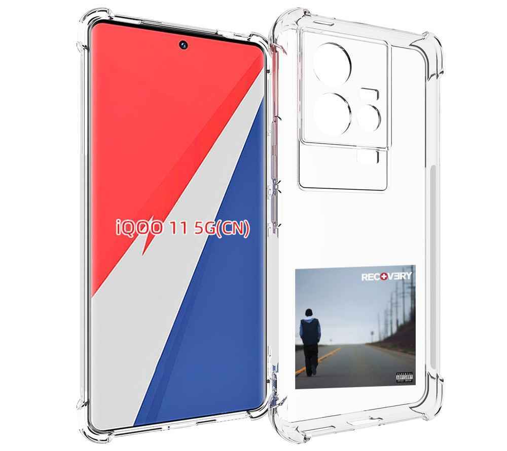 

Чехол MyPads Eminem RECOVERY для Vivo iQOO 11, Прозрачный, Tocco