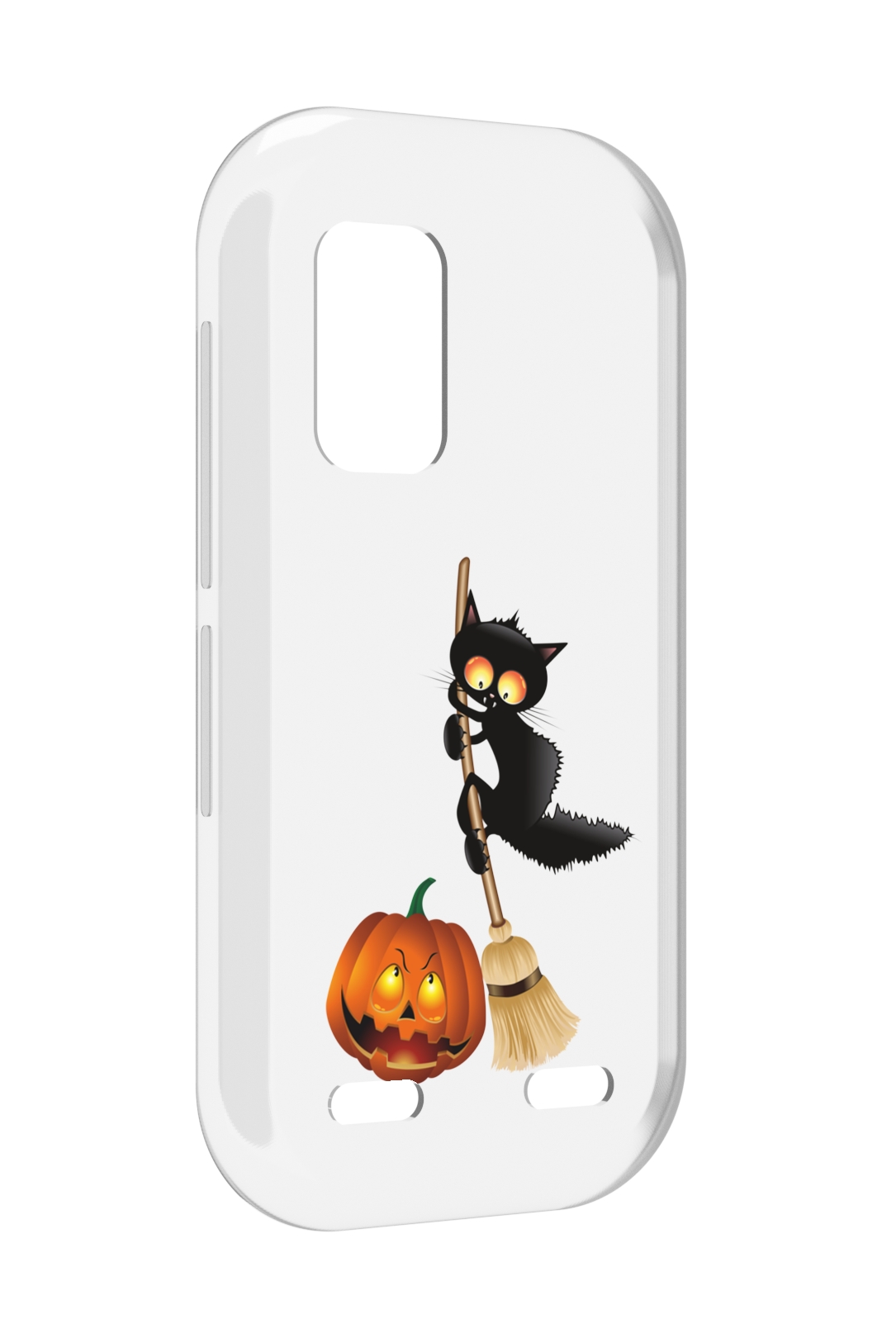 

Чехол MyPads хэлуинский котик для UleFone Armor X10 / X10 Pro, Прозрачный, Tocco